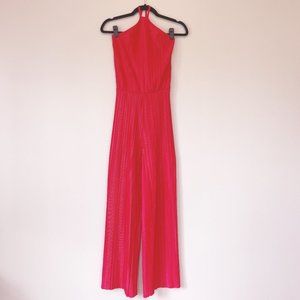 ASOS John Zack High Neck Wide Leg Jumpsuit